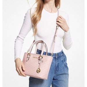 Michael Kors Jet Set extra small logo tote